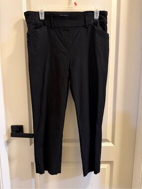 Hilary Radley Black Cropped Ankle Pants